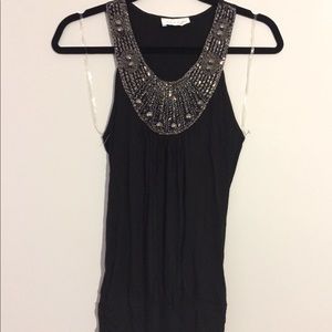 Modern Embellished Tank Top